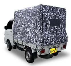 迷彩柄・軽トラック幌